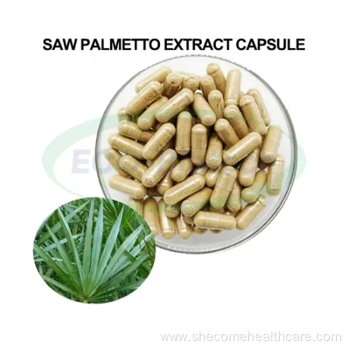 Prostate Health Support with Saw Palmetto Extract Capsules